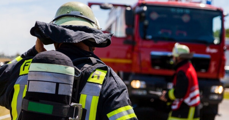 Самокатастрофирал водач вдигна пожарникари от Монтанско накрак съобщиха от МВР