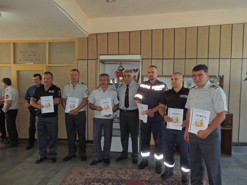 Главен комисар Николай Николов директор на ГДПБЗН МВР награди с