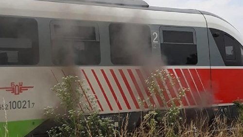 Влакът Пловдив Панагюрище се е запалил в движение За инцидента станал