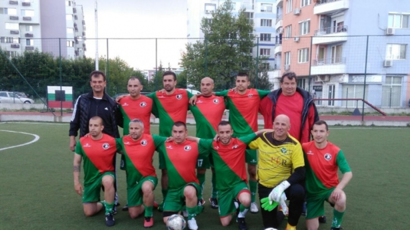 Футболната команда от ОД на МВР Враца за втора поредна