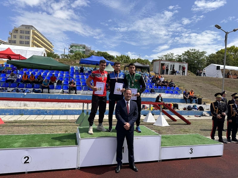 Министърът на вътрешните работи Калин Стоянов поздрави участниците в LII