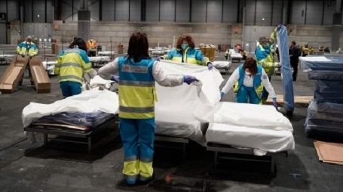 Броят на смъртните случаи от коронавируса в Испания нарасна през