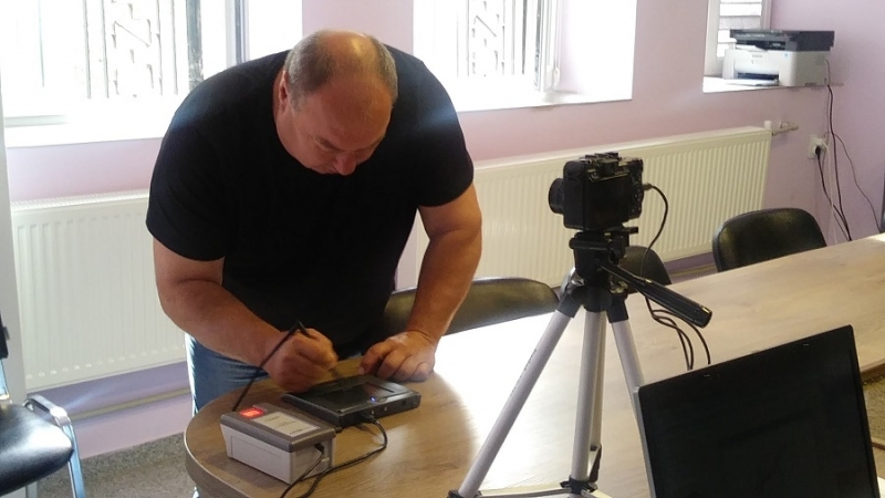 Екип от сектор БДС при ОДМВР Монтана прие на място