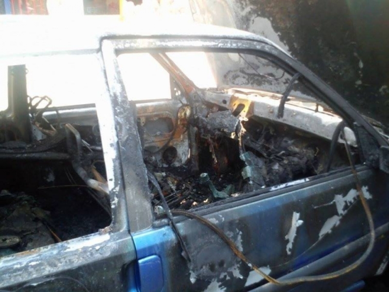 Пожар остави в историята лек автомобил в Монтанско научи BulNews