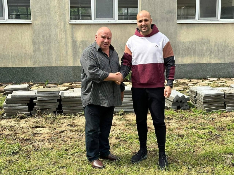 Започна изграждането на мини парка в Социалната услуга към Община