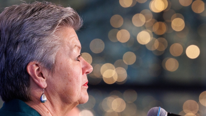 Еврокомисарят по вътрешните работи Илва Йохансон изрази очакване до края