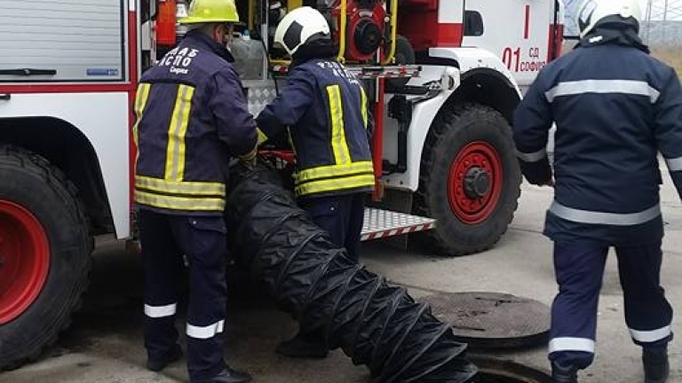 Заведение за хранене изгоря в София Инцидентът е възникнал в ранните