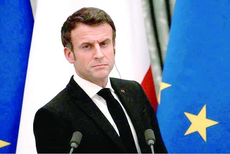 Френският президент Еманюел Макрон заяви че смята че е постигнат