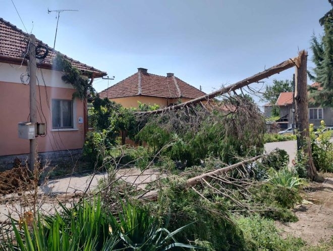 Бедствено положение на част от територията на Бяла Слатина в