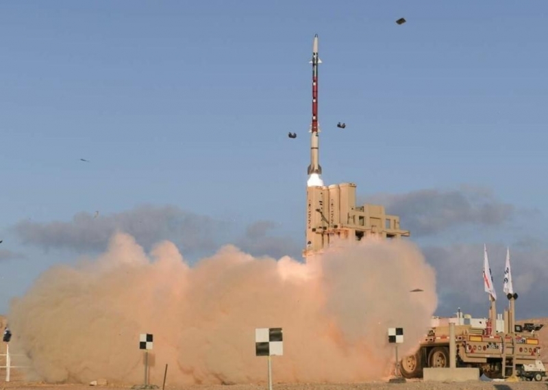 Израелската армия е използвала противобалистична ракета Ароу Arrow за да