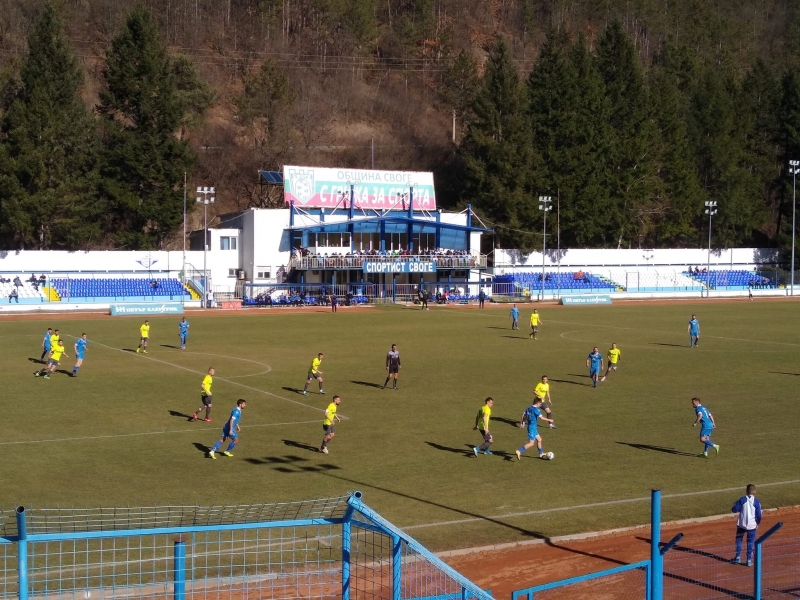 Левски Лом загуби с 1 2 гостуването си на Спортист в
