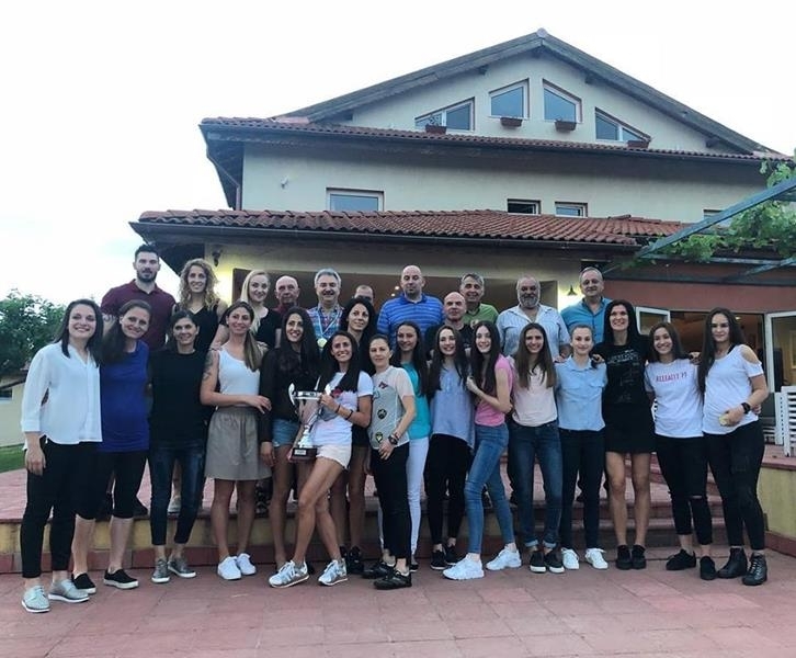 Баскетболистките на Монтана изпратиха подобаващо спортно състезателния сезон Снощи за целия