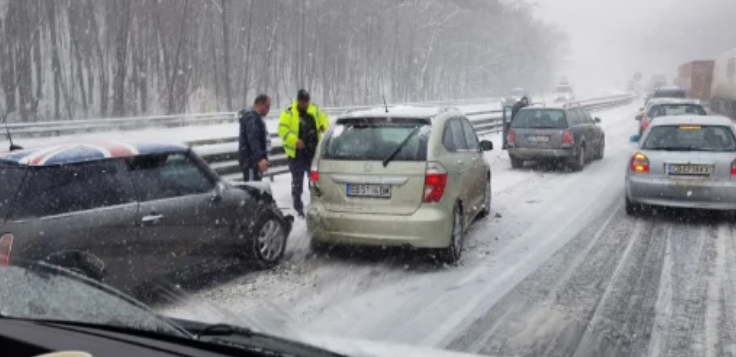 Тежки катастрофи са станали на магистрала Хемус съобщи БЛИЦ При