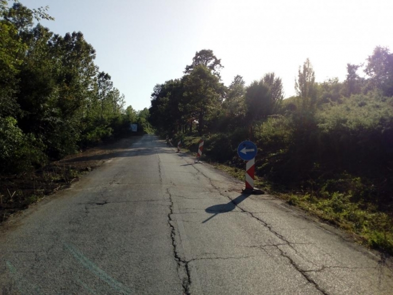 Започва укрепване на свлачището при 62 ри километър на път III 1306