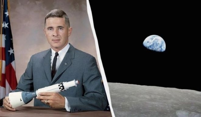Един от членовете на екипажа на Аполо 8 през 1968