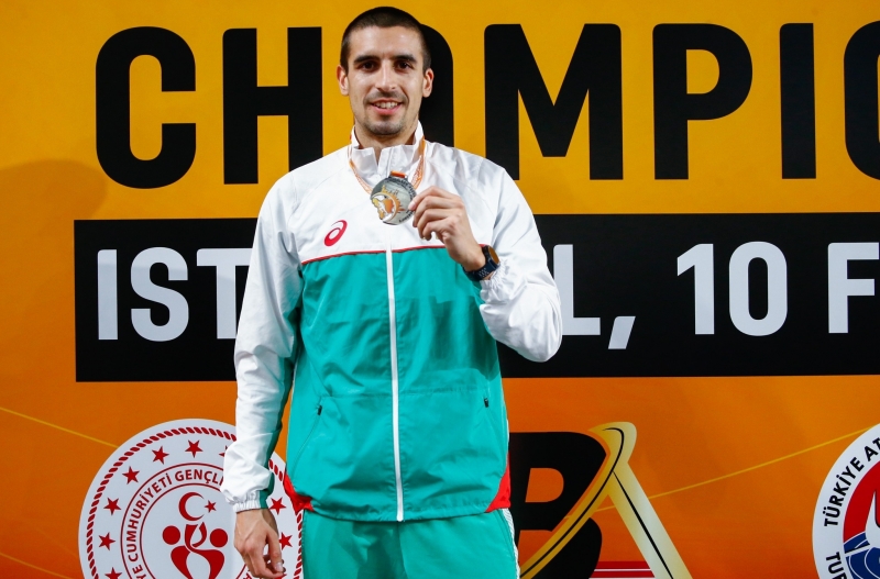 Най добрият български атлет в бяганията на средни разстояния Иво Балабанов