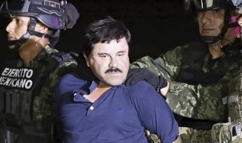 Мексиканският наркобарон Хоакин Гусман известен с прозвището Ел Чапо е
