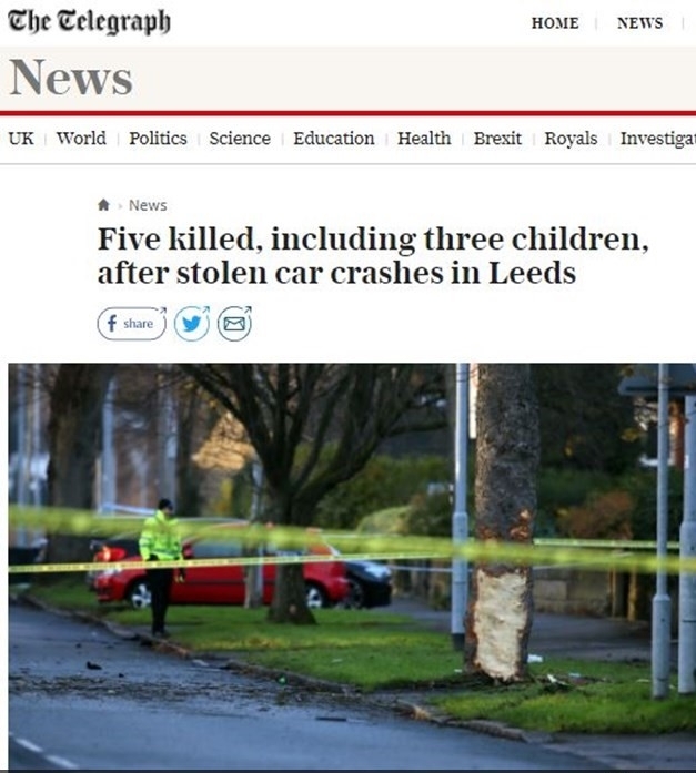 Три момчета и двама млади мъже са загинали тази нощ