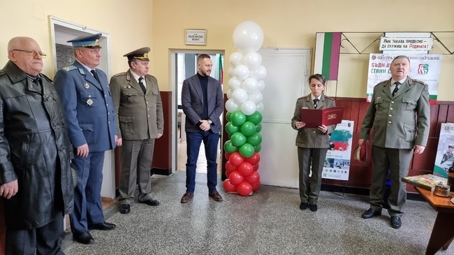 Нова зала „Български воин“ бе открита днес във Военното окръжие във Враца /снимки/