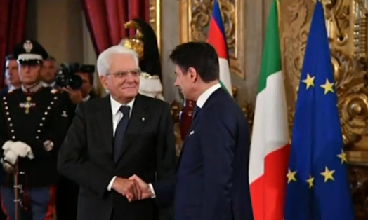 Новото правителство на Италия тържествено положи клетва Кабинетът беше формиран