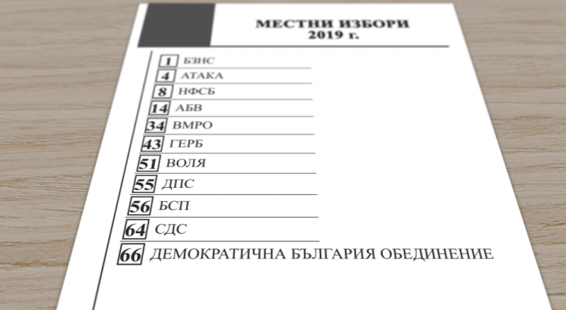 Общинската избирателна комисия в Монтана одобри броя на бюлетините необходими