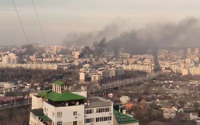 Въоръжените сили на Украйна подложиха на масирана атака руския Белгород  ВСУ