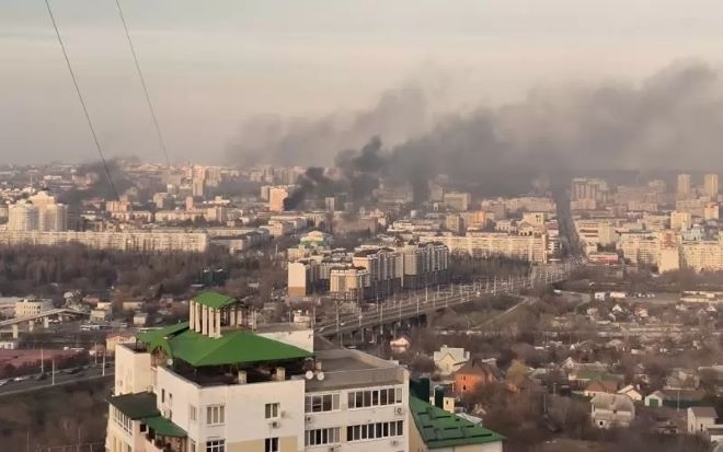 Въоръжените сили на Украйна подложиха на масирана атака руския Белгород  ВСУ