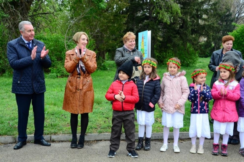 В Крайдунавския парк във Видин бе открита Алея на здравето