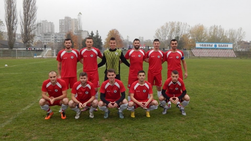 Отборът на "Бдин" победи с 4:0 "Янтра" в Полски Тръмбеш.