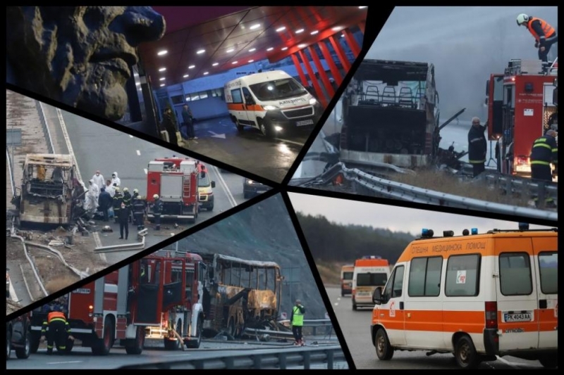 Заместник окръжнят прокурор в Перник Бисер Михайлов и следователят от