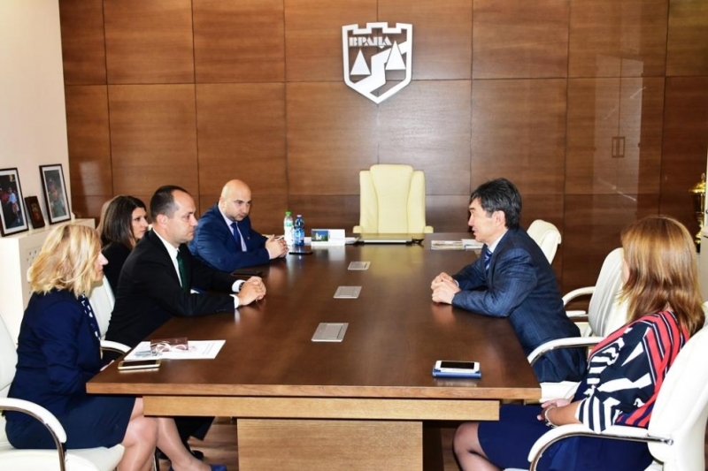 Кметът на oбщина Враца Калин Каменов посрещна ръководителя на дипломатическата