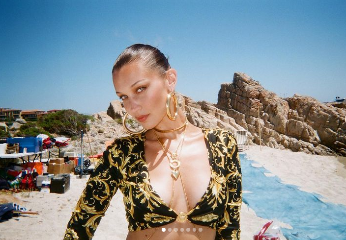 Американският супермодел от палестински произход Бела Хадид която преди време