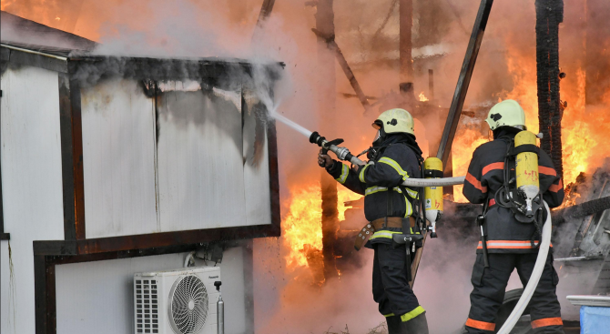 Огнеборци от Видин са гасили много пожари през почивните дни