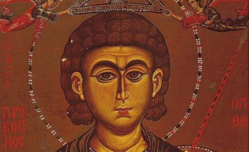 Светият великомъченик Прокопий живее по времето на най жестоките гонения