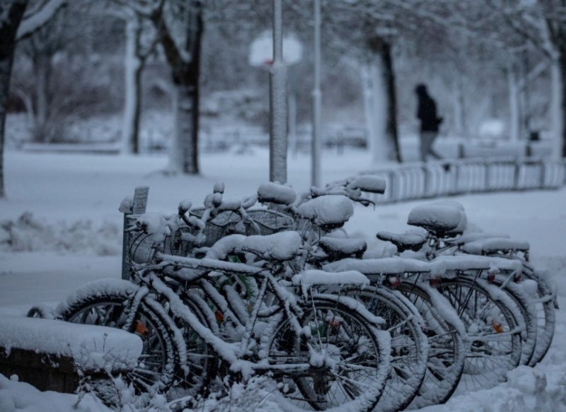 Рекордни минусови температури бяха отчетени в Швеция през изминалите дни, а вчера термометрите