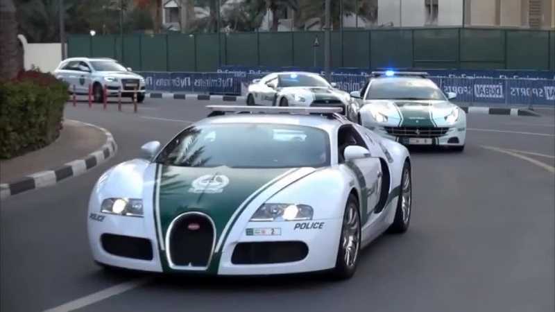 Полицията в Дубай глоби водач на автомобил за използване на