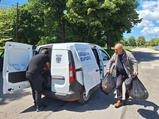 Вършец се включи в благотворителната акция по събиране на капачки