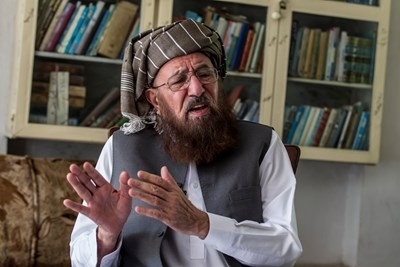 Известният пакистански религиозен деец и проповедник Сами ул-Хак, смятан за