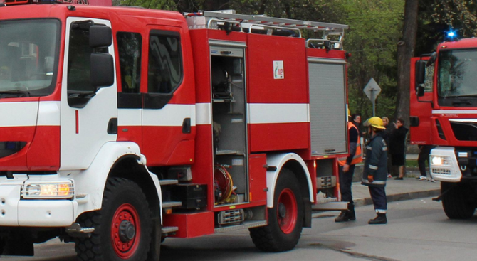 Пожар е горял снощи в Белоградчик съобщиха от областната дирекция