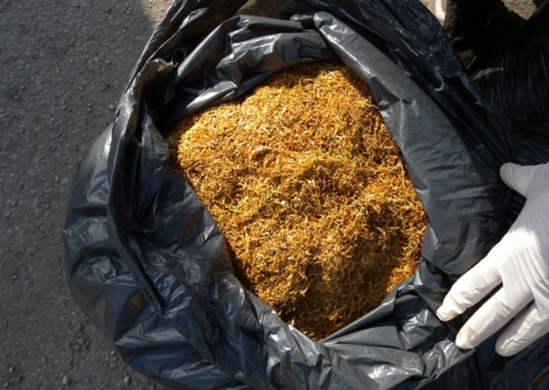 Вчера по време на спецакция полицаи открили голямо количество нелегален