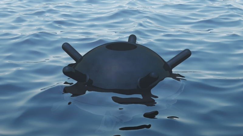 Турското министерство на отбраната съобщи че днес е открита мина