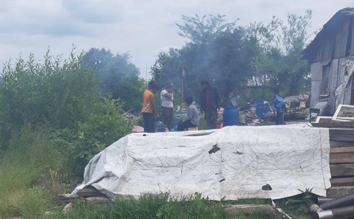 При проверка на Инспектората бе установено лице което нерегламентирано изгаря