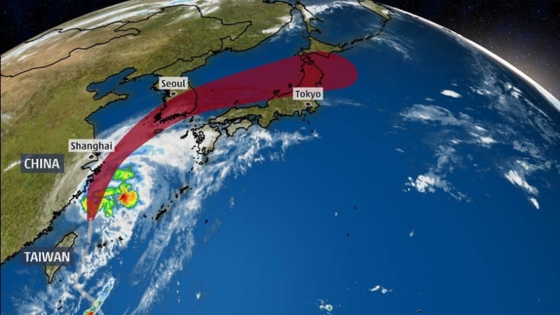 Тайфунът Митаг причини смъртта на най малко четирима души в Южна
