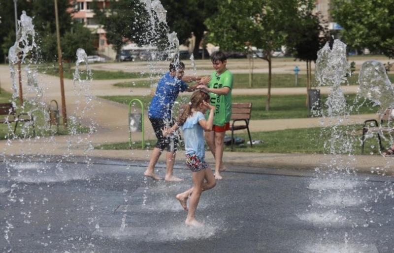 Предупреждение от първа степен жълт код за опасност от