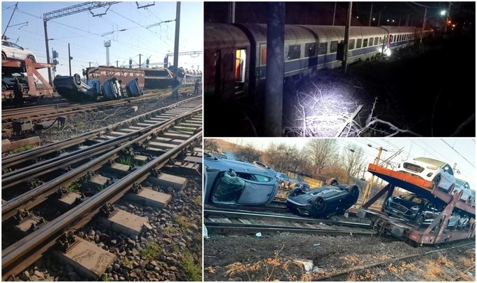 Дванайсет души пострадаха след сблъсък между пътнически влак, пътуващ по