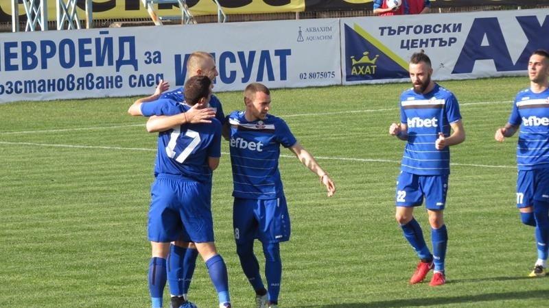 Отборът на Монтана завърши 1 1 при гостуването си на