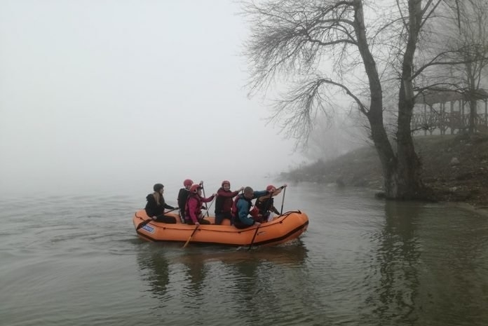 Рафтинг отборът Атом Козлодуй започна 2018 година с усилени тренировки