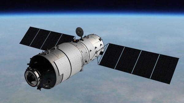 Огромната китайска космическа орбитална станция Тянгун 1 е възможно да