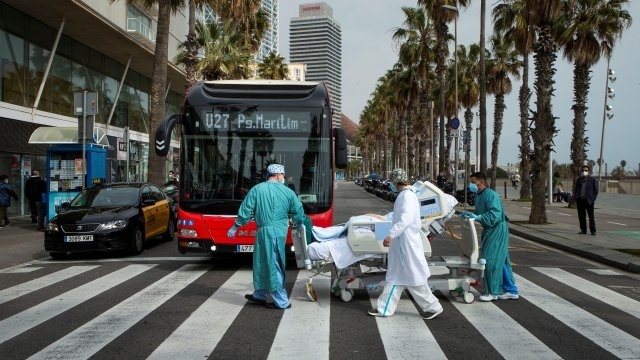 Испанската полиция е задържала мъж който е бил болен с