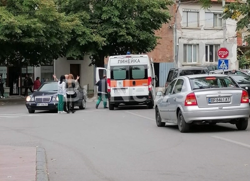 Видео от пътния инцидент с блъсната жена на пешеходна пътека